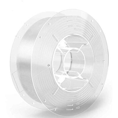 sainsmart PRO-3 Filamento per stampante 3D PETG senza grovigli, 1,75 mm, trasparente PETG, bobina 1 kg, precisione dimensionale +/- 0,02 mm sainsmart PRO-3 Filamento per stampante 3D PETG senza grovigli, 1,75 mm, trasparente PETG, bobina 1 kg, precisione dimensionale +/- 0,02 mm