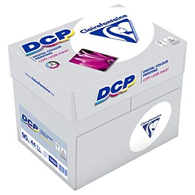 Clairefontaine Digital Color Printing 1833C, 2500 fogli di carta, bianco Clairefontaine Digital Color Printing 1833C, 2500 fogli di carta, bianco