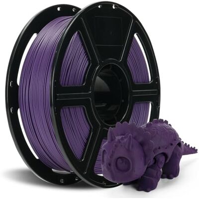 FLASHFORGE Filamento PETG in Fibra di Carbonio 1,75mm, Filamento per Stampante 3D in Fibra di Carbonio PETG, Bobina da 1KG Precisione Dimensionale ±0,02mm, Leggero& Resistente al Calore&Senza Umidità FLASHFORGE Filamento PETG in Fibra di Carbonio 1,75mm, Filamento per Stampante 3D in Fibra di Carbonio PETG, Bobina da 1KG Precisione Dimensionale ±0,02mm, Leggero& Resistente al Calore&Senza Umidità