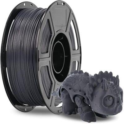 FLASHFORGE Filamento PETG in Fibra di Carbonio 1,75mm, Filamento per Stampante 3D in Fibra di Carbonio PETG, Bobina da 1KG Precisione Dimensionale ±0,02mm, Leggero& Resistente al Calore&Senza Umidità FLASHFORGE Filamento PETG in Fibra di Carbonio 1,75mm, Filamento per Stampante 3D in Fibra di Carbonio PETG, Bobina da 1KG Precisione Dimensionale ±0,02mm, Leggero& Resistente al Calore&Senza Umidità