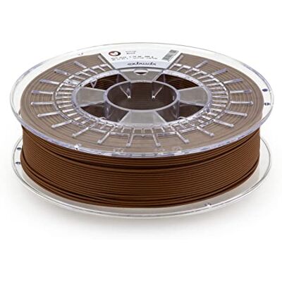 extrudr BDP Ø 1,75 mm (0,8 kg) 'DARK WOOD/Holz' – Filamento a base di legno Biologicamente completamente biodegradabile! – Filamento per stampante 3D – Made in Austria – Alta qualità a un prezzo equo! extrudr BDP Ø 1,75 mm (0,8 kg) 'DARK WOOD/Holz' – Filamento a base di legno Biologicamente completamente biodegradabile! – Filamento per stampante 3D – Made in Austria – Alta qualità a un prezzo equo!