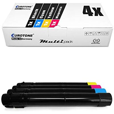 Eurotone 4x Toner per Lexmark X954DE X952DHE X952DE X950DHE X954DHE X952DTE X950DE sostituisce X950X2 Set Eurotone 4x Toner per Lexmark X954DE X952DHE X952DE X950DHE X954DHE X952DTE X950DE sostituisce X950X2 Set