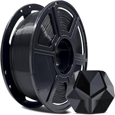 FLASHFORGE Filamento per stampante 3D, filamento PLA PRO 1,75 mm, bobina da 1 kg, precisione di misurazione +/- 0,02 mm per stampante 3D FDM, migliore resistenza e nessun nodo (Nero) FLASHFORGE Filamento per stampante 3D, filamento PLA PRO 1,75 mm, bobina da 1 kg, precisione di misurazione +/- 0,02 mm per stampante 3D FDM, migliore resistenza e nessun nodo (Nero)