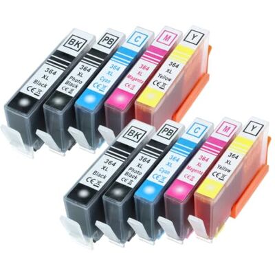 vhbw 10x cartucce compatibile con HP Photosmart B109fn, B109d, B109f, B110A, B110C, B209, B209a, B109n, B110 stampante + chip (compatibile) vhbw 10x cartucce compatibile con HP Photosmart B109fn, B109d, B109f, B110A, B110C, B209, B209a, B109n, B110 stampante + chip (compatibile)