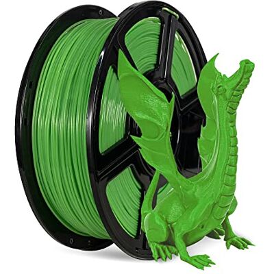 FLASHFORGE ® Filamento per stampa 3D PLA 1.75mm 1KG/Rotolo per Serie Creator Pro (verde) FLASHFORGE ® Filamento per stampa 3D PLA 1.75mm 1KG/Rotolo per Serie Creator Pro (verde)