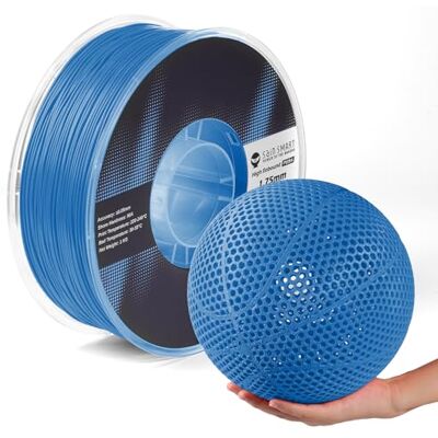 sainsmart PEBA High Rebound 90A Filamento flessibile, 1 kg, super PU con 78% di rimbalzo elevato, 20% più leggero e 2 volte più veloce, 1,75 mm, blu sainsmart PEBA High Rebound 90A Filamento flessibile, 1 kg, super PU con 78% di rimbalzo elevato, 20% più leggero e 2 volte più veloce, 1,75 mm, blu