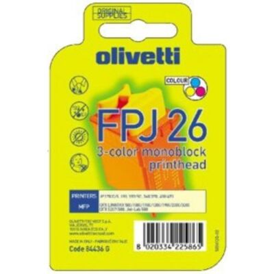 Olivetti (FPJ 26 / 84436) original Ink cartridge color 150 Pages Olivetti (FPJ 26 / 84436) original Ink cartridge color 150 Pages