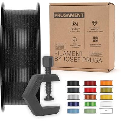 Prusament PETG Filamento per Stampante 3D Galaxy Black 1,75 mm 1 kg Prusament PETG Filamento per Stampante 3D Galaxy Black 1,75 mm 1 kg