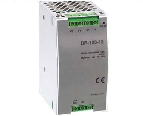 Generic DR-120-12 Alimentatore switching su guida Din Uscita 120 W 12 V CC 10 A