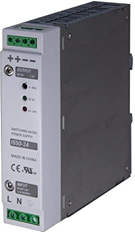 Generic ALIMENTAZIONE, AC-DC, 24V, 2.2A, Alimentatori per montaggio su guida DIN AC/DC, Qty.1   MP003280