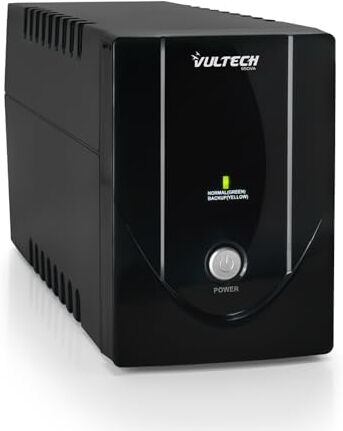 Vultech Ups650Va-Lite Gruppo di Continuità Offline, Nero