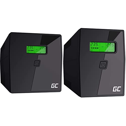 Green Cell Pro Gruppo Di Continuità Ups Potenza 2000Va 230V Alimentatore Protezione Da Sovratensioni Line Interactive & Ups Serie, Gruppo Di Continuità Ups Potenza 800Va 230V Alimentatore Protezione