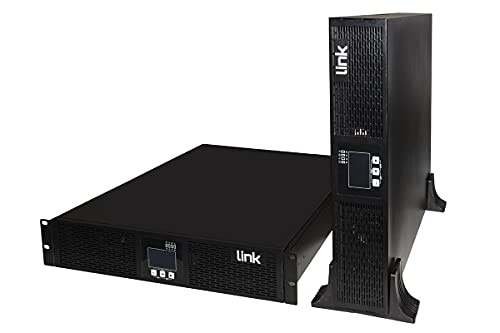 LINK GRUPPO CONTINUITA' RACK 19" 1000VA 1000W ONLINE ONDA SINUSOIDALE, CON 4 PORTE IEC,CON SLOT SNMP