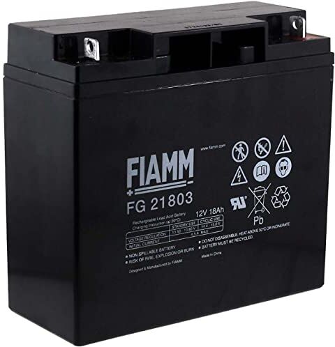 FIAMM Batteria di Ricambio ups APC Smart-ups 1500, 12V, Lead-Acid