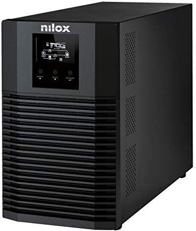 Nilox , UPS Premium OnLine Pro LED da 4.500VA/3.150W, UPS con Tecnologia a Doppia Conversione, Protegge Server, Workstation, Reti LAN e Computer da Blackout, con Tecnologia OnLine