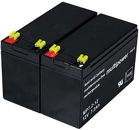 akku-net Batteria Ricaricabile di Ricambio per USV APC Smart-ups SMT750I, 12V, Lead-Acid