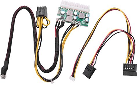 Peukerty DC 12V Ingresso 24Pin Pico ATX 150W Interruttore PSU Mini ITX Modulo di Alimentazione 4Pin CPU, DC 12V 150W Modulo di Alimentazione