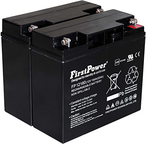akku-net Batteria First Power al Gel di Piombo per: ups APC Smart-ups 1500 12V 18Ah VDS, 12V, Lead-Acid