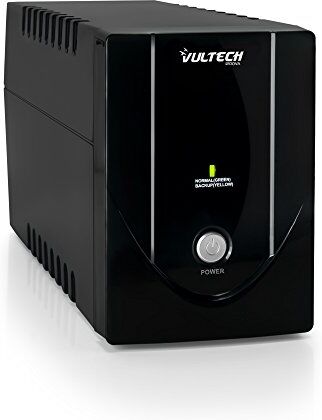 Vultech UPS1200VA-LITE Gruppo di Continuità Offline, Nero