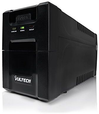 Vultech GS-1000VA PRO 1000VA 3AC outlet(s) Compact Black uninterruptible power supply (UPS) Uninterruptible Power Supplies (UPSs) (1000 VA, 530 W, 170 V, 265 V, 170 V, 265 V)