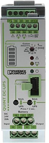 Phoenix 2320238 Alimentatore Ininterrotto, QUINT-UPS/24DC/24DC/20