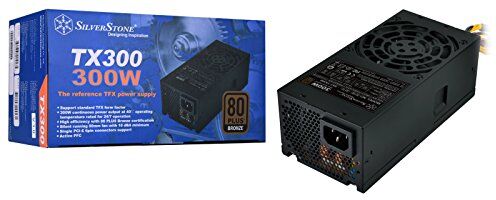 Silverstone SST-TX300 TFX Serie, 300W, Alimentatore per PC 80 Plus Bronze, rumore basso, vebtola da 80mm