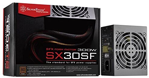 Silverstone SST-ST30SF v 2.0 Alimentatore per PC SFX Series, 300W 80 Plus Bronze PC Power Supply, Low Noise 92mm