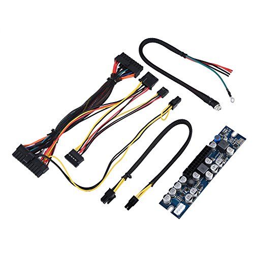 Bewinner Modulo di alimentazione  da 300 W per mini-ITX e 1U Alimentatore per PC da 12 V con ingresso da 12 V Modulo di alimentazione da computer da 300 W con cavo da 24 pin/cavo AUX/SATA