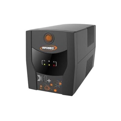 Infosec 661055 Gruppo di continuità ups X1+ Ex 500VA Line Interactive Nero Nero Infosec 661055 Gruppo di continuità ups X1+ Ex 500VA Line Interactive Nero Nero