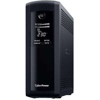 CyberPower VP1600ELCD Gruppo di Continuità UPS 1600VA 960W 5 Schuko LCD CyberPower VP1600ELCD Gruppo di Continuità UPS 1600VA 960W 5 Schuko LCD