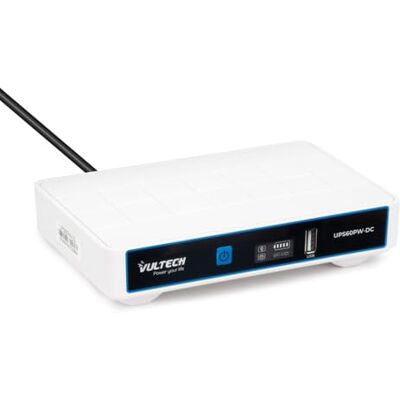 VulTech UPS60PW-DC Rev. 2.1 Bianco Mini UPS 6000mAh 60Watt Gruppo di Continuità Portatile per Router Wireless Modem Telecamera Power Bank Smartphone Input 100-240 VAC USB 5V DC 12V VulTech UPS60PW-DC Rev. 2.1 Bianco Mini UPS 6000mAh 60Watt Gruppo di Continuità Portatile per Router Wireless Modem Telecamera Power Bank Smartphone Input 100-240 VAC USB 5V DC 12V