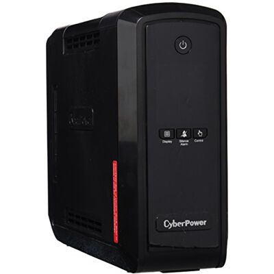 CyberPower CP900EPFCLCD – Sistema di continuità e alimentatore DC Compatto, USB, 0 – 40 °C, 50/60, Fax, modem, Nero CyberPower CP900EPFCLCD – Sistema di continuità e alimentatore DC Compatto, USB, 0 – 40 °C, 50/60, Fax, modem, Nero