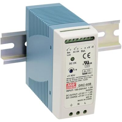 MEAN WELL DRC-40B 40.02W Uscita singola con Caricabatteria (Funzione UPS) DRC-40 MEAN WELL DRC-40B 40.02W Uscita singola con Caricabatteria (Funzione UPS) DRC-40