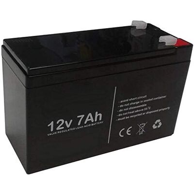 ANFEL Batteria al Piombo Ricaricabile 12V 7AH 20hr per allarmi antifurti ups lampade di Emergenza Giocattoli peg perego 7,2Ah 7,5Ah ANFEL Batteria al Piombo Ricaricabile 12V 7AH 20hr per allarmi antifurti ups lampade di Emergenza Giocattoli peg perego 7,2Ah 7,5Ah