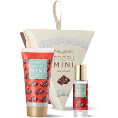 Bottega Verde Cofanetto Regalo Profumini, con Bagnodoccia 50 ml e Eau de Toilette 10 ml, Fragranze di Cioccolato Fondente, Vaniglia e Brownie, Idea Regalo Bottega Verde Cofanetto Regalo Profumini, con Bagnodoccia 50 ml e Eau de Toilette 10 ml, Fragranze di Cioccolato Fondente, Vaniglia e Brownie, Idea Regalo