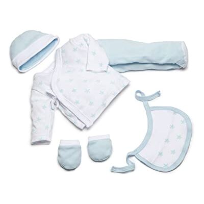 Interbaby Amazon Confezione regalo nascita, 5 pezzi, colore: blu Interbaby Amazon Confezione regalo nascita, 5 pezzi, colore: blu