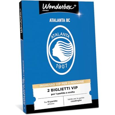 WONDERBOX Connect Cofanetto Regalo Atalanta BC Premium 2 Biglietti WONDERBOX Connect Cofanetto Regalo Atalanta BC Premium 2 Biglietti