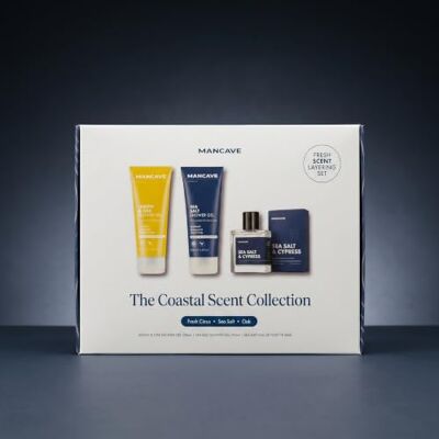 ManCave Cofanetto Fragranza Fresh and Coastal 2x200ml Gel Doccia & 1x Eau de Toilette ManCave Cofanetto Fragranza Fresh and Coastal 2x200ml Gel Doccia & 1x Eau de Toilette