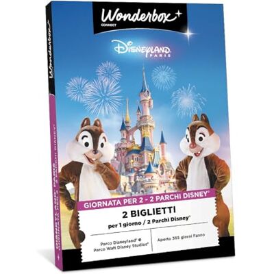 WONDERBOX Connect Cofanetto Regalo Disneyland 1 Giorno 2 parchi WONDERBOX Connect Cofanetto Regalo Disneyland 1 Giorno 2 parchi