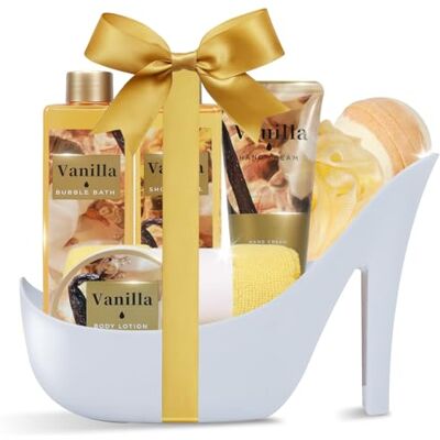 spa luxetique Beauty Set per donne,8PC Regalo Donna Compleanno,Vanilla Profumo Spa con Gel Doccia,Regali San Valentino per Lei,Set Regalo per il Bagno,Set Benessere per Donne,Regalo Festa della Mamma spa luxetique Beauty Set per donne,8PC Regalo Donna Compleanno,Vanilla Profumo Spa con Gel Doccia,Regali San Valentino per Lei,Set Regalo per il Bagno,Set Benessere per Donne,Regalo Festa della Mamma
