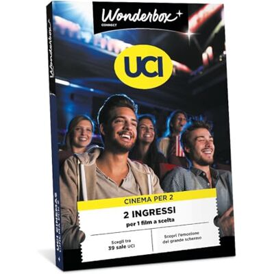 WONDERBOX Connect Cofanetto Regalo UCI Cinemas 2 Biglietti WONDERBOX Connect Cofanetto Regalo UCI Cinemas 2 Biglietti
