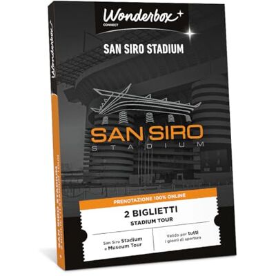 WONDERBOX Connect Cofanetto Regalo San Siro Stadium 2 biglietti WONDERBOX Connect Cofanetto Regalo San Siro Stadium 2 biglietti