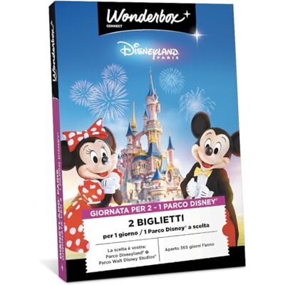 WONDERBOX Connect Cofanetto Regalo Disneyland 1 Giorno 1 Parco WONDERBOX Connect Cofanetto Regalo Disneyland 1 Giorno 1 Parco