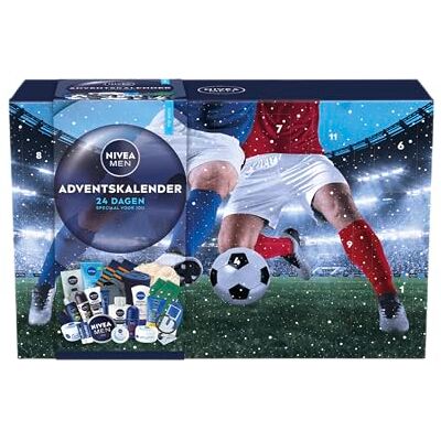 NIVEA Calendario dell'Avvento 2025 da uomo con conto alla rovescia completo, regalo con 24 prodotti, regalo di Natale e regalo di Natale NIVEA Calendario dell'Avvento 2025 da uomo con conto alla rovescia completo, regalo con 24 prodotti, regalo di Natale e regalo di Natale