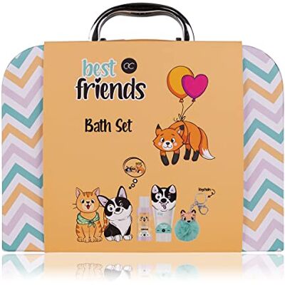 Set Regalo Bellezza Accentra - Kit da bagno con portachiavi Set Regalo Bellezza Accentra - Kit da bagno con portachiavi