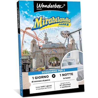 WONDERBOX Connect Cofanetto Regalo Mirabilandia Soggiorno 2 Persone WONDERBOX Connect Cofanetto Regalo Mirabilandia Soggiorno 2 Persone