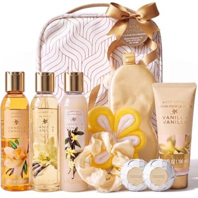 BODY & EARTH Regalo per donne, 10 pezzi, maschera Van Eye, bagno schiumoso, gel doccia, sali da bagno, lozione per il corpo, SPA, regalo di compleanno per donne, regali per mamma, fidanzata, festa BODY & EARTH Regalo per donne, 10 pezzi, maschera Van Eye, bagno schiumoso, gel doccia, sali da bagno, lozione per il corpo, SPA, regalo di compleanno per donne, regali per mamma, fidanzata, festa