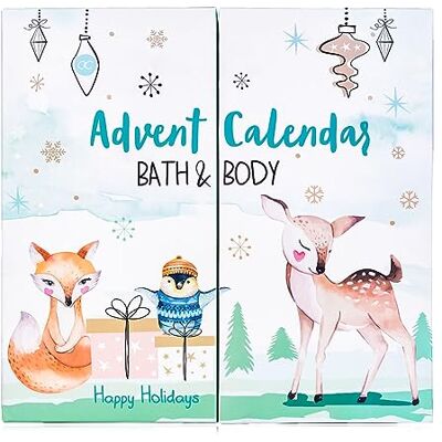 Accentra Modello 6052464 - Calendario dell'Avvento cura del corpo invernale Accentra Modello 6052464 - Calendario dell'Avvento cura del corpo invernale