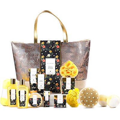 spa luxetique Set Bagno Donna 15 Pcs Confezione Regalo Donna con Borsa a Mano Perfetto Come Regalo per Natale Festa Compleanno Anniversario Regalo Festa della Mamma, Regali Natale Donne spa luxetique Set Bagno Donna 15 Pcs Confezione Regalo Donna con Borsa a Mano Perfetto Come Regalo per Natale Festa Compleanno Anniversario Regalo Festa della Mamma, Regali Natale Donne