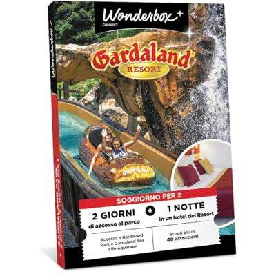 WONDERBOX Connect Cofanetto Regalo Gardaland Soggiorno 2 Persone WONDERBOX Connect Cofanetto Regalo Gardaland Soggiorno 2 Persone